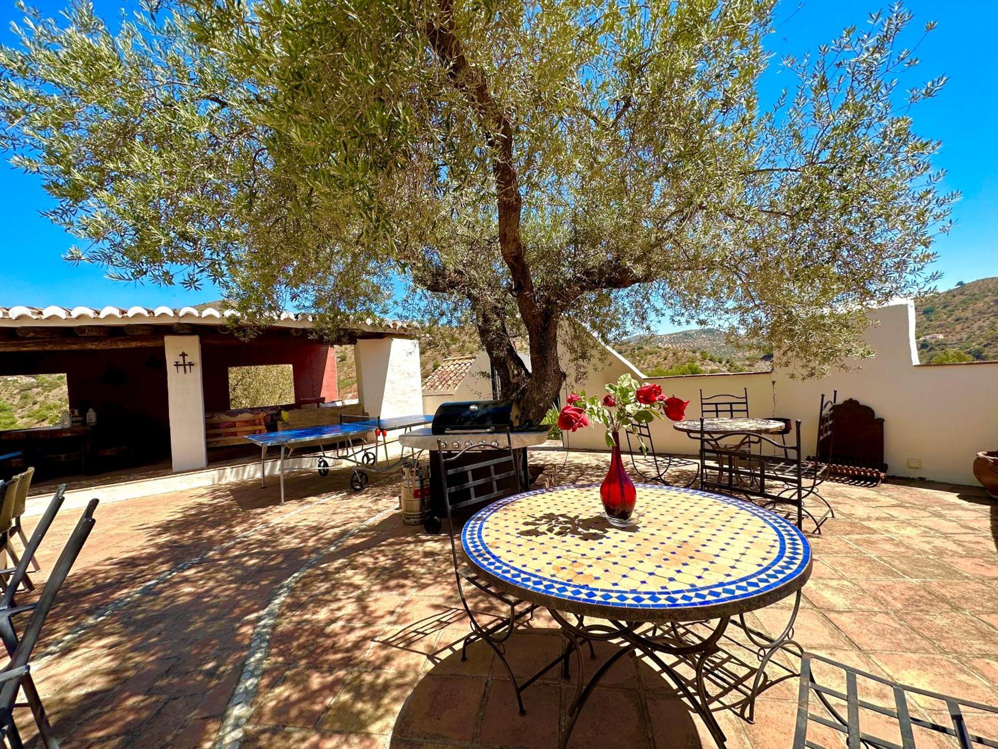 Cortijo Cuscurro Villa Riogordo Ngoại thất bức ảnh